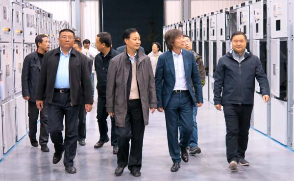 寧波菲仕公司總裁任文杰一行赴長城電工參觀交流，共探技術創新合作新機遇